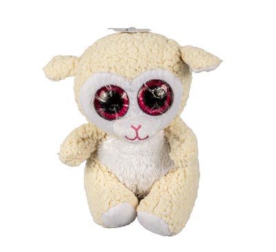 Plushy Toy – Sheep – Big-Eyed – White – 20cm Plushy Toy – Sheep – Big-Eyed – White – 20cm
