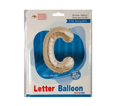 Balloon – Party Accessories – Letter C – Foil – Single – 106cm Balloon – Party Accessories – Letter C – Foil – Single – 106cm