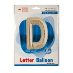 Balloon – Party Accessories – Letter D – Foil – Single – 106cm Balloon – Party Accessories – Letter D – Foil – Single – 106cm