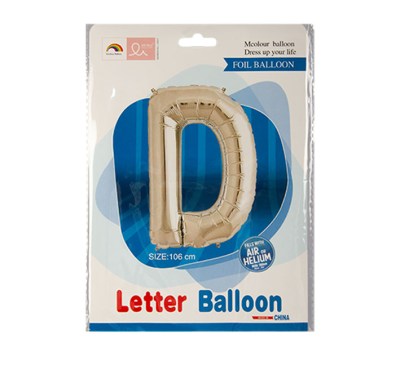 Balloon – Party Accessories – Letter D – Foil – Single – 106cm Balloon – Party Accessories – Letter D – Foil – Single – 106cm