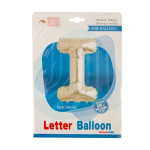 Balloon – Party Accessories – Letter I – Foil – Single – 106cm Balloon – Party Accessories – Letter I – Foil – Single – 106cm