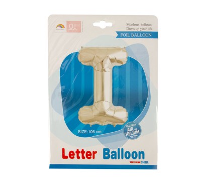 Balloon – Party Accessories – Letter I – Foil – Single – 106cm Balloon – Party Accessories – Letter I – Foil – Single – 106cm