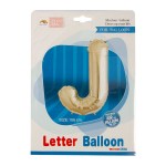 Balloon – Party Accessories – Letter J – Foil – Single – 106cm Balloon – Party Accessories – Letter J – Foil – Single – 106cm