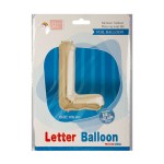 Balloon – Party Accessories – Letter L – Foil – Single – 106cm Balloon – Party Accessories – Letter L – Foil – Single – 106cm