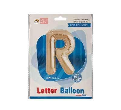 Balloon – Party Accessories – Letter R – Foil – Single – 106cm Balloon – Party Accessories – Letter R – Foil – Single – 106cm