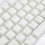 Redragon SCARAB Semi-Transparent Mechanical Keycaps – White – White Redragon SCARAB Semi-Transparent Mechanical Keycaps – White – White