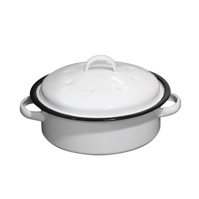 LK’s Oval Casserole with Lid – Small – 3 Litre LK’s Oval Casserole with Lid – Small – 3 Litre