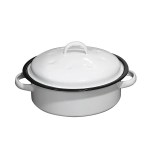 LK’s Oval Casserole with Lid – Small – 3 Litre LK’s Oval Casserole with Lid – Small – 3 Litre