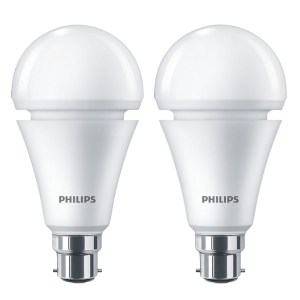 Philips – LED Lamp / Bulb A67 B22 3000K 7.5W Warm White – Pack of 2 Philips – LED Lamp / Bulb A67 B22 3000K 7.5W Warm White – Pack of 2