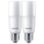 Philips – LED Lamp Stick E27 6500K 5.5W 600lm – Pack of 2 (Cool Daylight) Philips – LED Lamp Stick E27 6500K 5.5W 600lm – Pack of 2 (Cool Daylight)