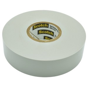 Scotch – Vinyl Electrical Tape 1710 – General Use – Flame Retardant (3m) – White Scotch – Vinyl Electrical Tape 1710 – General Use – Flame Retardant (3m) – White