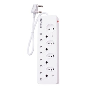 Waco – 8 Way Multiplug with Shutters Waco – 8 Way Multiplug with Shutters