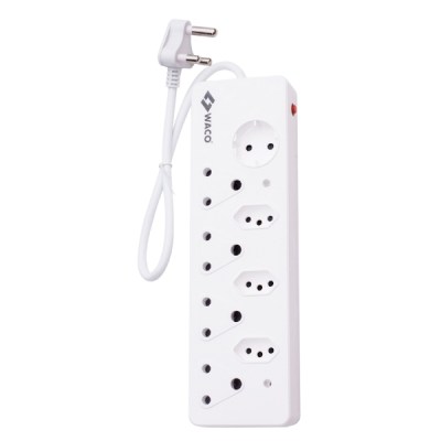 Waco – 8 Way Multiplug with Shutters Waco – 8 Way Multiplug with Shutters