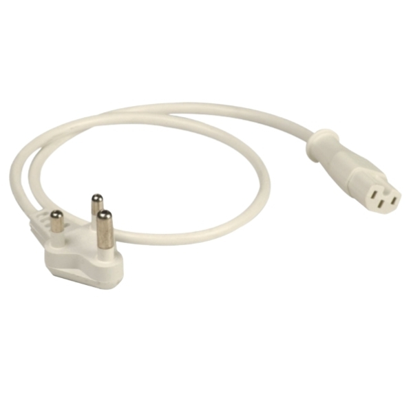 Waco – Kettle Cord – Complete Cable 0.8mm 16A – White Waco – Kettle Cord – Complete Cable 0.8mm 16A – White