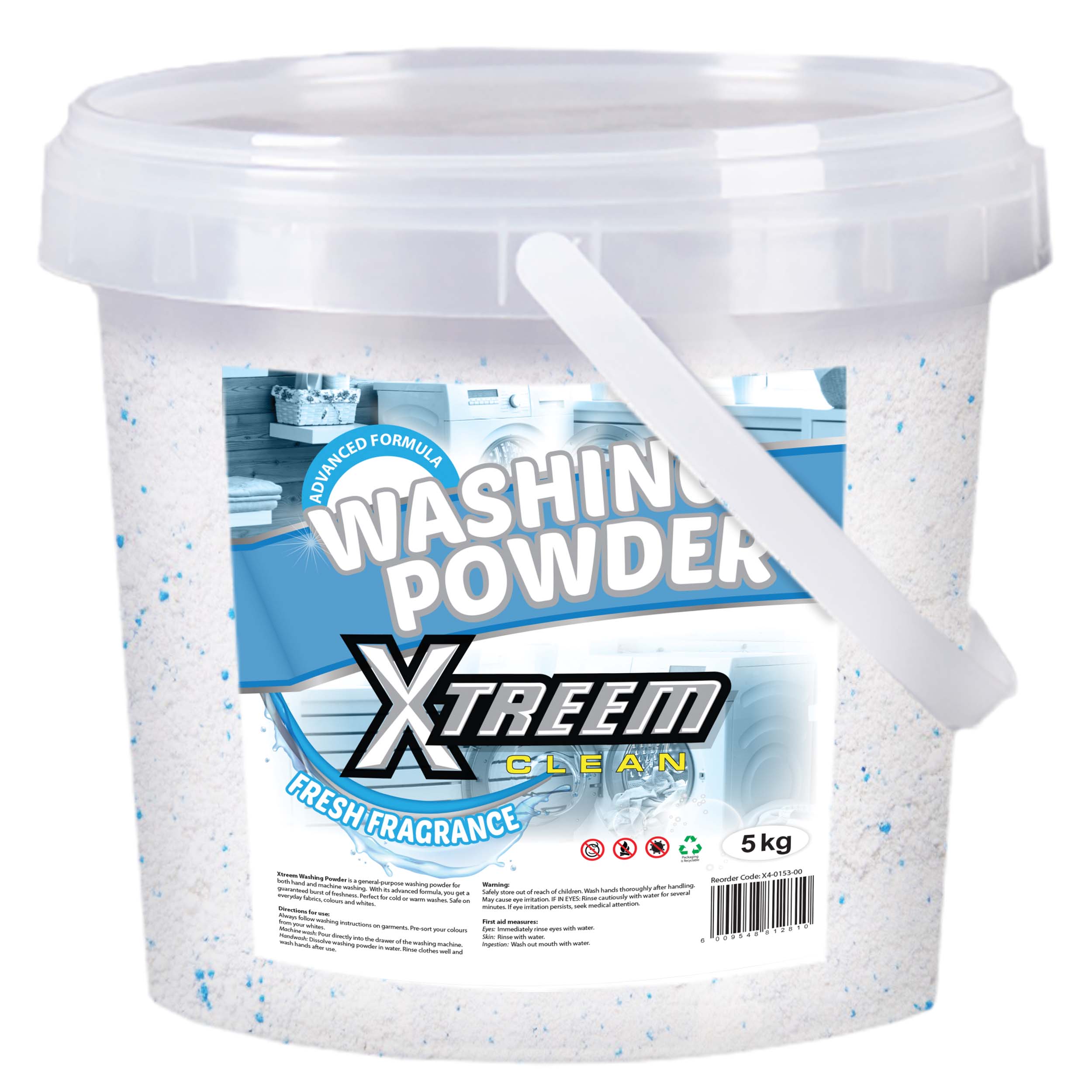 Xtreem Clean Auto Washing Powder 5kg Xtreem Clean Auto Washing Powder 5kg