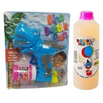 Dino – Bubble Blowing Gun & 1L Bubble Refill Container – Blue (3 Years Up) Dino – Bubble Blowing Gun & 1L Bubble Refill Container – Blue (3 Years Up)