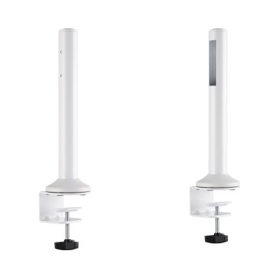 Slatwall Desk Mounting Pole Up To 50kg – White Slatwall Desk Mounting Pole Up To 50kg – White