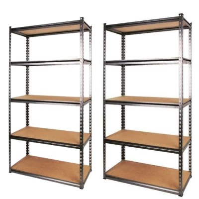 MTS – Steel Shelving /5 Tier Steel Shelving 86.5 x 35.5 x 183cm – Pack of 2 MTS – Steel Shelving /5 Tier Steel Shelving 86.5 x 35.5 x 183cm – Pack of 2