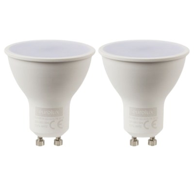 Eurolux – Rechargeable Emergency LED Lamp GU10 3W – Pack of 2 Eurolux – Rechargeable Emergency LED Lamp GU10 3W – Pack of 2