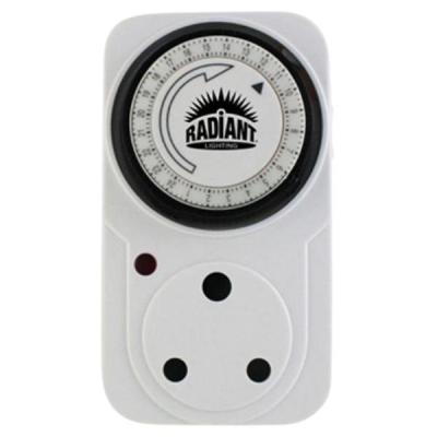 Radiant – 24 Hours Mechanical Timer Switch Radiant – 24 Hours Mechanical Timer Switch