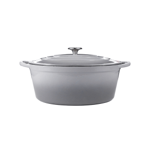 Chef Grey Cookware – Cast Iron 6.0l Oval Casserole Chef Grey Cookware – Cast Iron 6.0l Oval Casserole