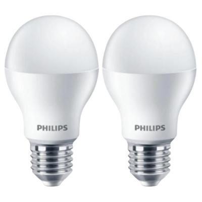 Philips – LED Lamp / Light A60 E27 3000K 600lm – 6W (Pack of 2) Philips – LED Lamp / Light A60 E27 3000K 600lm – 6W (Pack of 2)