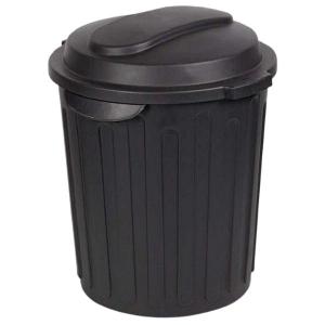 Refuse Bin / Black Plastic Refuse Bin 60L – Pack of 5 Refuse Bin / Black Plastic Refuse Bin 60L – Pack of 5