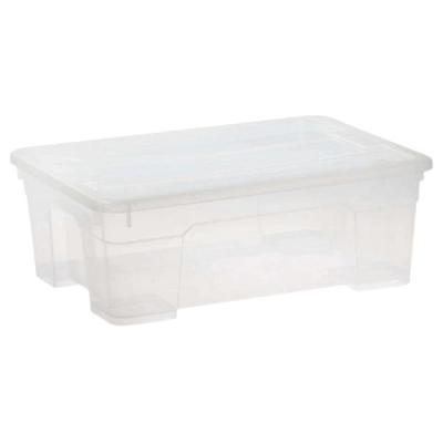 Contour – Storage Box / Storage Organiser 11L Clear – Pack of 10 Contour – Storage Box / Storage Organiser 11L Clear – Pack of 10