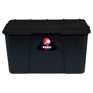 Pride – Storage Box 45L – Black – Pack of 5 Pride – Storage Box 45L – Black – Pack of 5