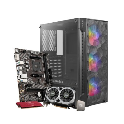 PCBuilder Ryzen 5 5600X HAILSTORM Windows 11 Gaming PC PCBuilder Ryzen 5 5600X HAILSTORM Windows 11 Gaming PC