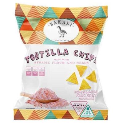 BAKALI – Tortilla Chips 30g – Himalayan Pink Salt – Box of 15 BAKALI – Tortilla Chips 30g – Himalayan Pink Salt – Box of 15