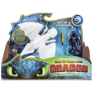 Dreamworks Dragon with Armored Viking Figure – Hiccup & Lightfury Dreamworks Dragon with Armored Viking Figure – Hiccup & Lightfury