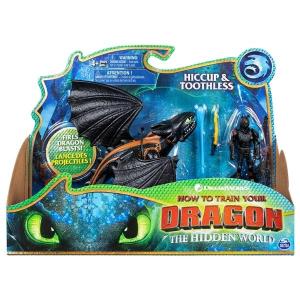 Dreamworks Dragon with Armored Viking Figure – Hiccup & Toothless Dreamworks Dragon with Armored Viking Figure – Hiccup & Toothless