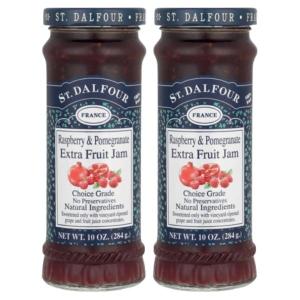 ST DALFOUR – Jam / Raspberry & Pomegranate Extra Fruit Jam 284g – Pack of 2 ST DALFOUR – Jam / Raspberry & Pomegranate Extra Fruit Jam 284g – Pack of 2