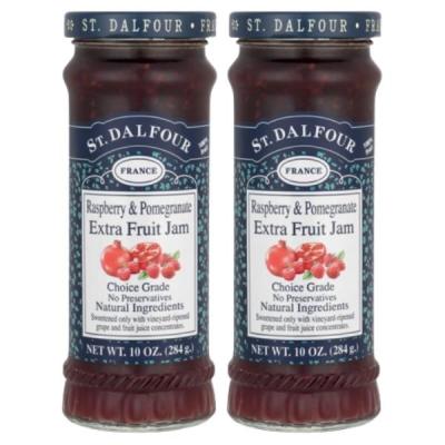 ST DALFOUR – Jam / Raspberry & Pomegranate Extra Fruit Jam 284g – Pack of 2 ST DALFOUR – Jam / Raspberry & Pomegranate Extra Fruit Jam 284g – Pack of 2