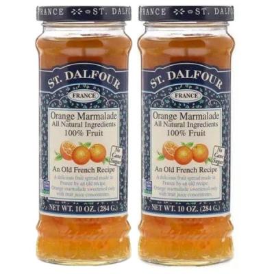 ST DALFOUR – Jam / Orange Marmalade Extra Fruit Jam 284g – Pack of 2 ST DALFOUR – Jam / Orange Marmalade Extra Fruit Jam 284g – Pack of 2