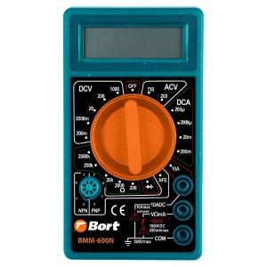 Bort – Multi-Tester / Digital Multimeter Including 2 x Cables with Probe Bort – Multi-Tester / Digital Multimeter Including 2 x Cables with Probe