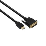 Gizzu High Speed 1.8m HDMI to DVI-D Cable – Black Gizzu High Speed 1.8m HDMI to DVI-D Cable – Black