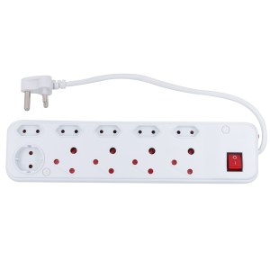 Digitech Way Multiplug Switched 5x5A+4x16A+1xShuko Digitech Way Multiplug Switched 5x5A+4x16A+1xShuko