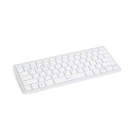 PowerUp Dual Mode Wireless Keyboard – White/Silver PowerUp Dual Mode Wireless Keyboard – White/Silver
