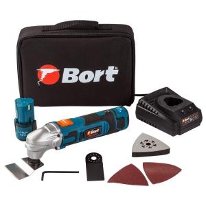 Bort – Cordless Rechargeable Multitool with 2 x 1.5Ah Batteries & Charger Bort – Cordless Rechargeable Multitool with 2 x 1.5Ah Batteries & Charger
