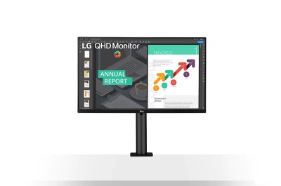 LG 27QN880 27″ QHD Ergo IPS Monitor with USB Type-C LG 27QN880 27″ QHD Ergo IPS Monitor with USB Type-C