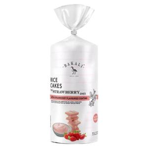 Bakali – Rice Cakes – Strawberry Coated 90g – Pack of 10 Bakali – Rice Cakes – Strawberry Coated 90g – Pack of 10