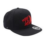 Redragon Premium Uflex Snapback Cap – Black Redragon Premium Uflex Snapback Cap – Black