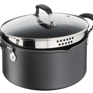 Jamie Oliver by Tefal Quick and Easy Hard Anodised 24cm Stewpot Jamie Oliver by Tefal Quick and Easy Hard Anodised 24cm Stewpot