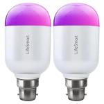 LifeSmart – BLEND RGB LED Light Bulb Bayonet 22mm|220V – Pack of 2 LifeSmart – BLEND RGB LED Light Bulb Bayonet 22mm|220V – Pack of 2