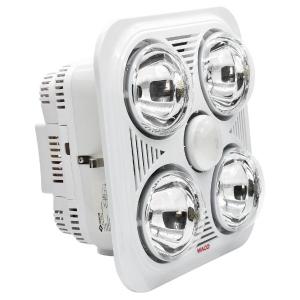 WACO – Bathroom Heater / 4 Light Square Ceiling Bathroom Heater WACO – Bathroom Heater / 4 Light Square Ceiling Bathroom Heater