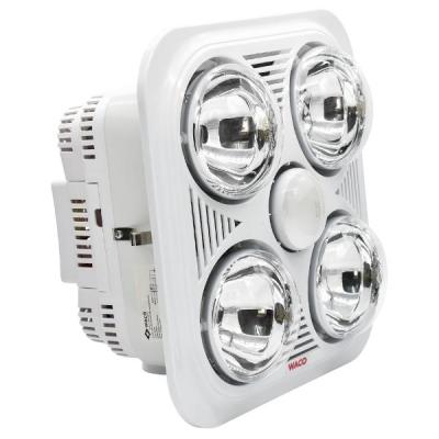 WACO – Bathroom Heater / 4 Light Square Ceiling Bathroom Heater WACO – Bathroom Heater / 4 Light Square Ceiling Bathroom Heater