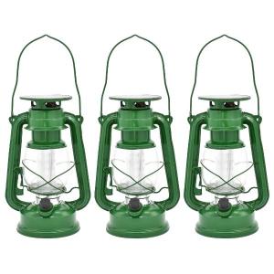 Waco – Solar Lantern / Green Lamp 24cm – Pack of 3 Waco – Solar Lantern / Green Lamp 24cm – Pack of 3