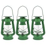Waco – Solar Lantern / Green Lamp 24cm – Pack of 3 Waco – Solar Lantern / Green Lamp 24cm – Pack of 3